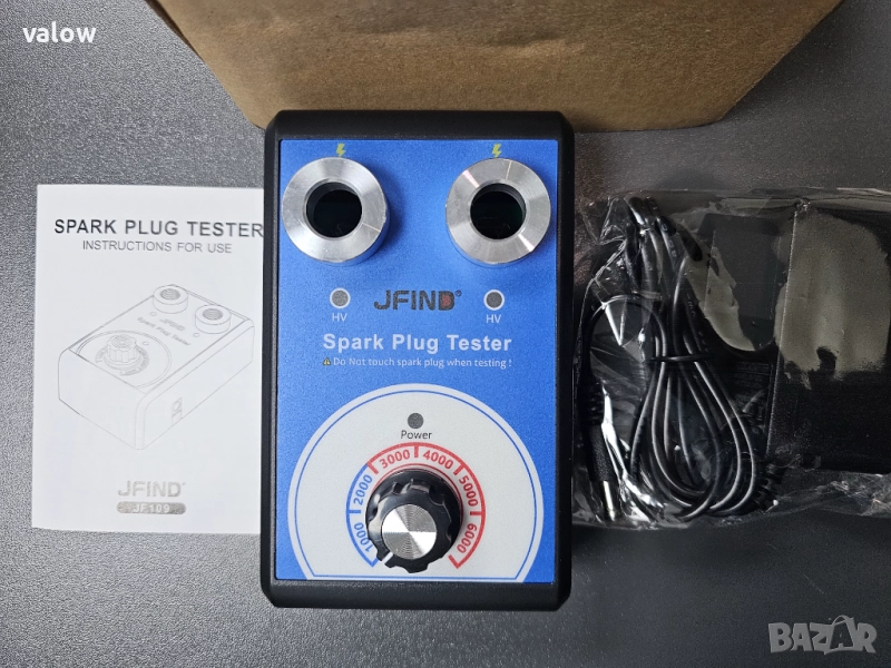 Тестер на запалителни свещи за бензинови двигатели, снимка 1