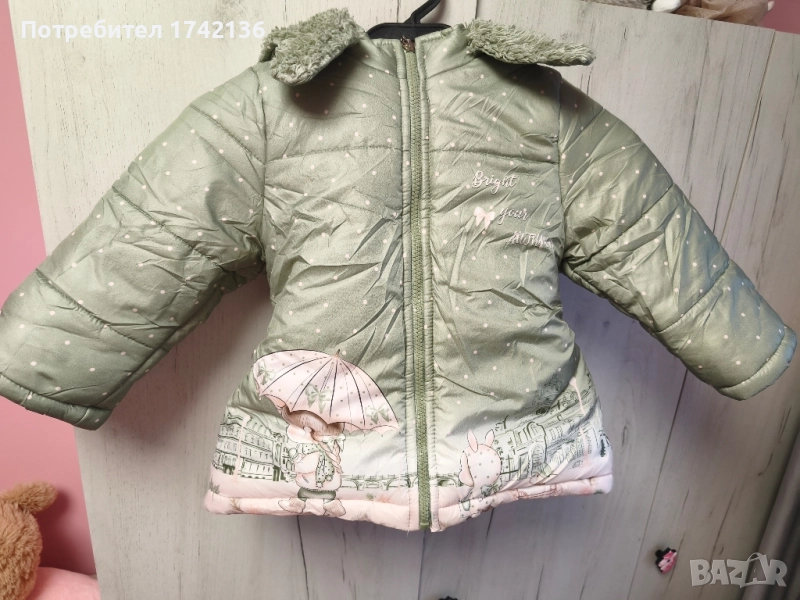 Зимно яке за момиче , снимка 1