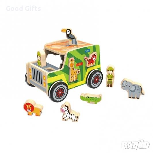 ДЕТСКИ ДЪРВЕН СОРТЕР САФАРИ, снимка 1