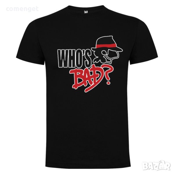 НОВО! Мъжки, Дамски и Детски тениски MICHAEL JACKSON / МАЙКЪЛ ДЖЕКСЪН BAD. Или поръчай с ТВОЯ идея!, снимка 1