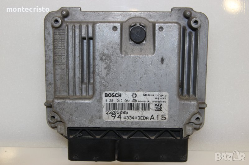 Моторен компютър ECU Fiat Croma (2005-2011г.) 0 281 012 962 / 0281012962 / 55205065, снимка 1