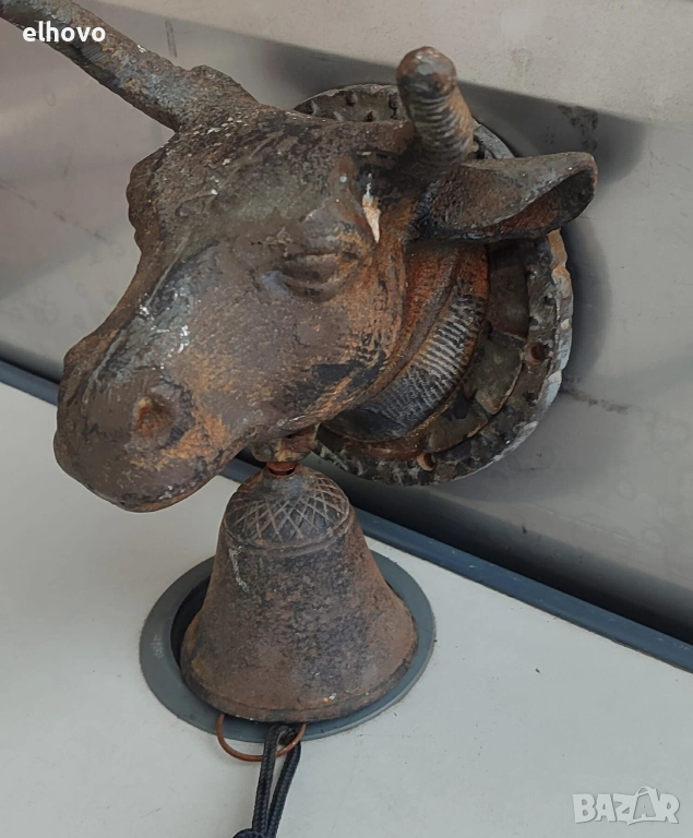 Метална камбана за врата, бик, снимка 1