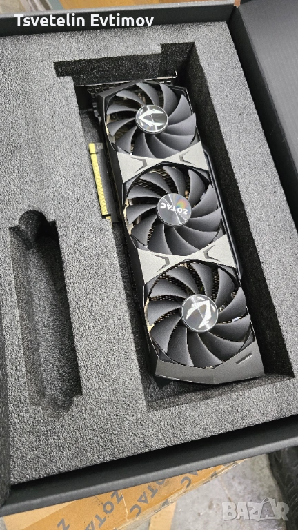 Видео карта ZOTAC RTX 3090 Trinity 24GB, снимка 1