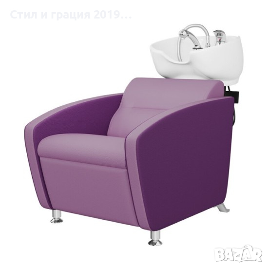 Измивна фризьорска колона Cubo basic - Pinki, снимка 1