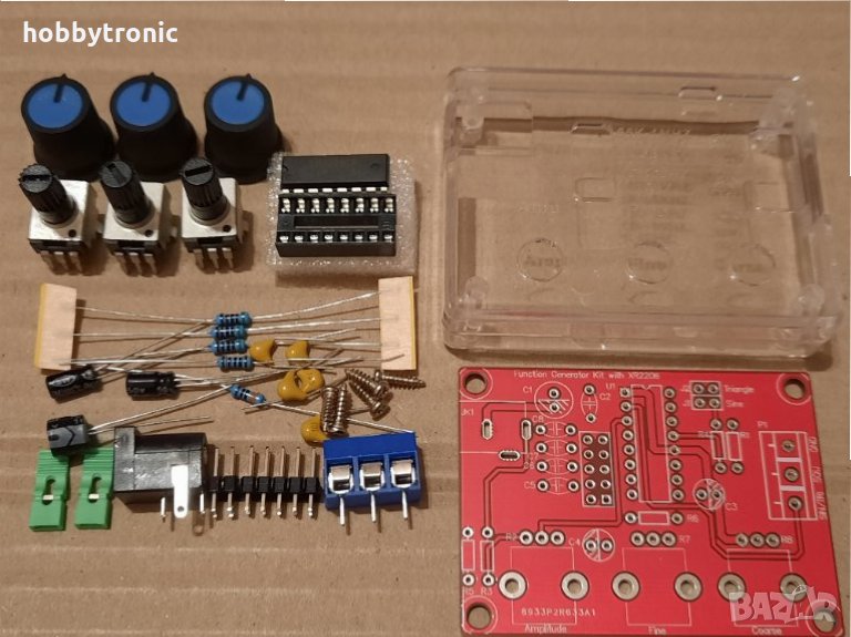 XR2206 функционален генератор кит/сглобен , снимка 1
