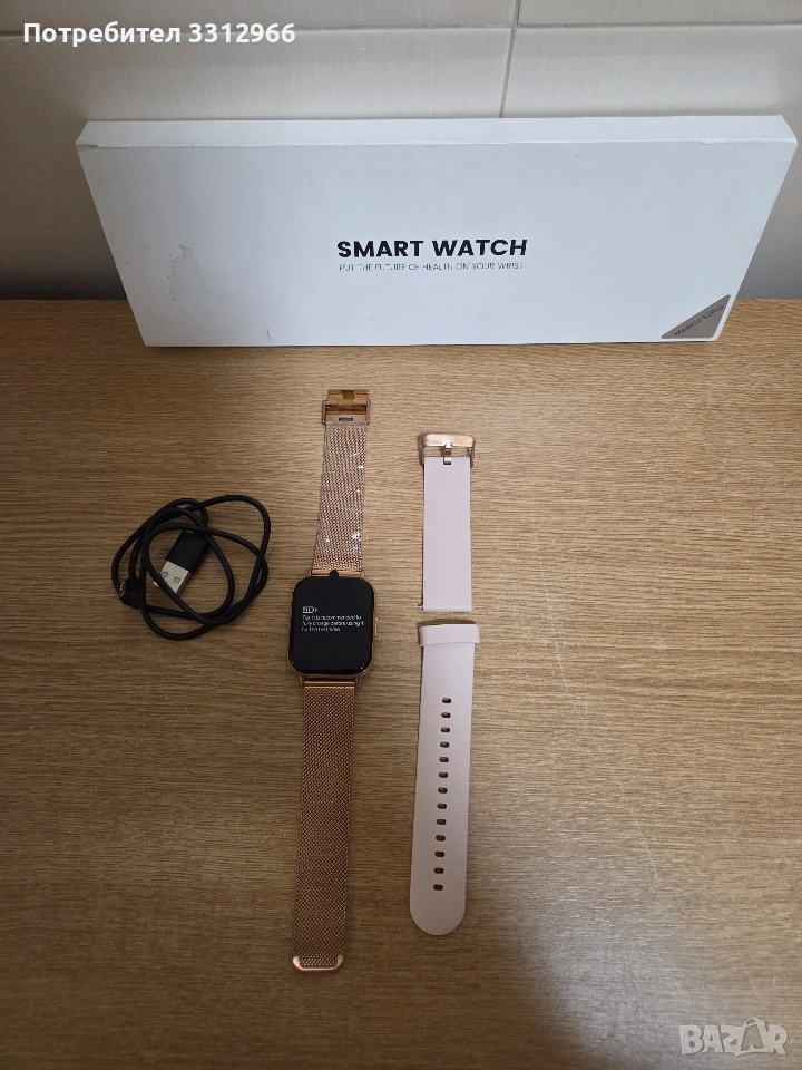 Чисто нов смарт часовник с разговор, снимка 1