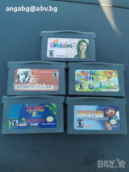 5 броя игри за "Game Boy Advance", снимка 1