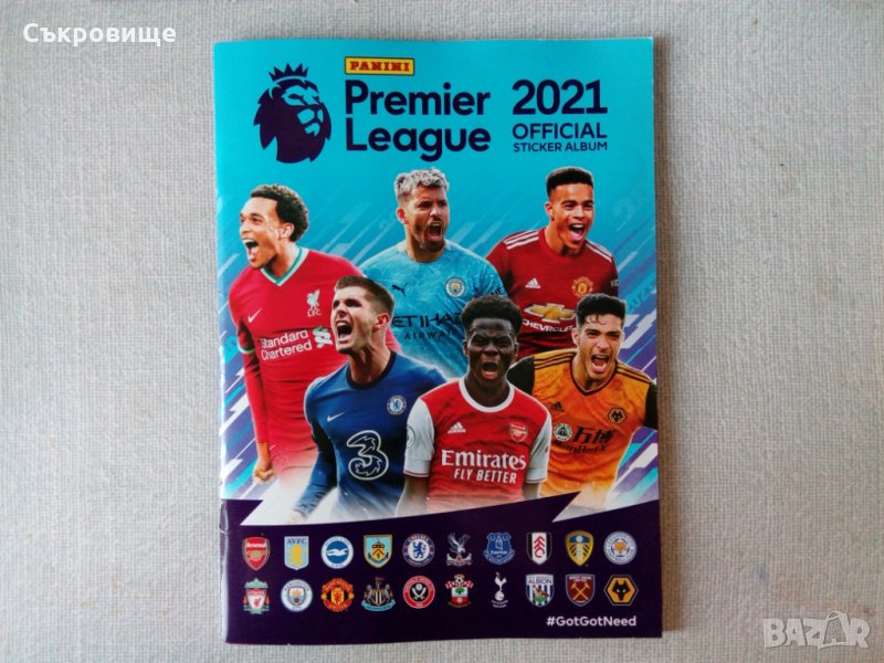 Нов албум за стикери Panini Premier League 2021 Висша лига Премиърлийг Панини, снимка 1