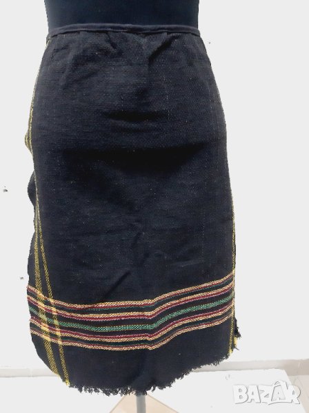 Стара тъкана вълнена престилка(16.3), снимка 1