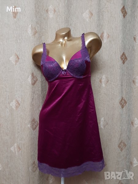 Rougegorge 75 B  Сатенена рокля / подплата / с твърда чашка , снимка 1