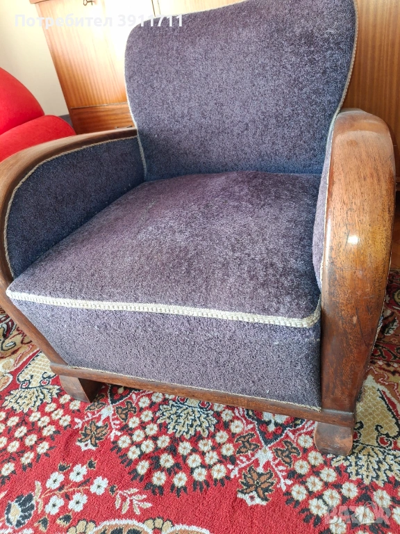 СТАРИННА ХОЛСКА ГАРНИТУРА - МЕКА МЕБЕЛ, снимка 1