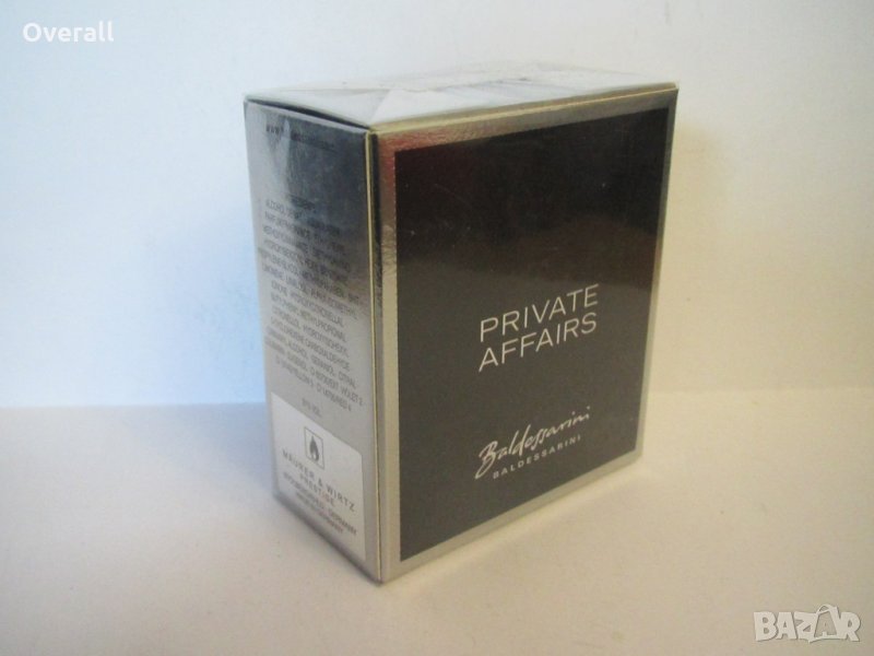 Private Affairs Baldessarini ОРИГИНАЛЕН мъжки парфюм 50 мл ЕДТ, снимка 1