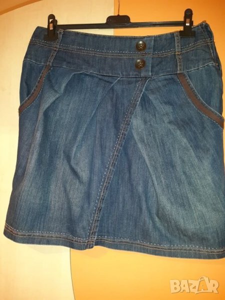 Дънкова пола на Рromod. Уникален модел, снимка 1