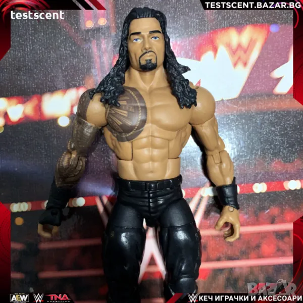 Екшън фигура WWE Roman Reigns Роман Рейнс ELITE SERIES Bloodline mattel figure елит, снимка 1