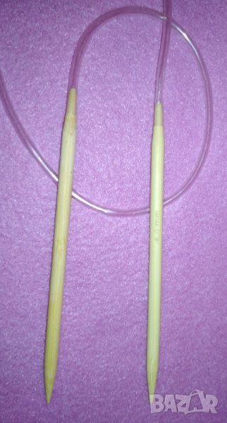 Игли за плетене 6, 8, 9 и 10 мм общо дължина 80 см., снимка 1