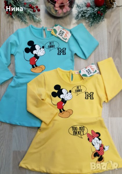 Рокля с Мики и Мини, снимка 1