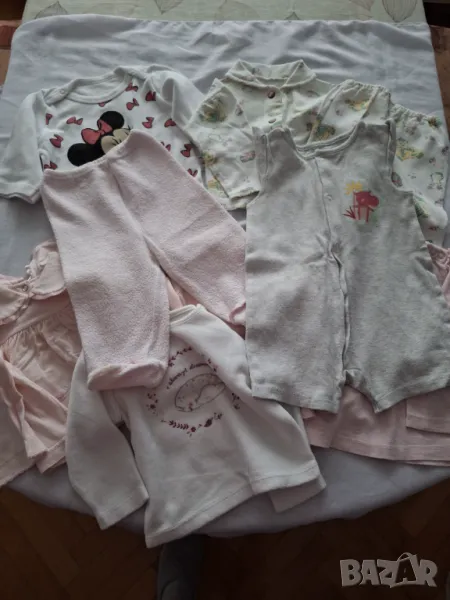 Дрешки за бебе момиче. Размер 0-3м, 3-6м, снимка 1