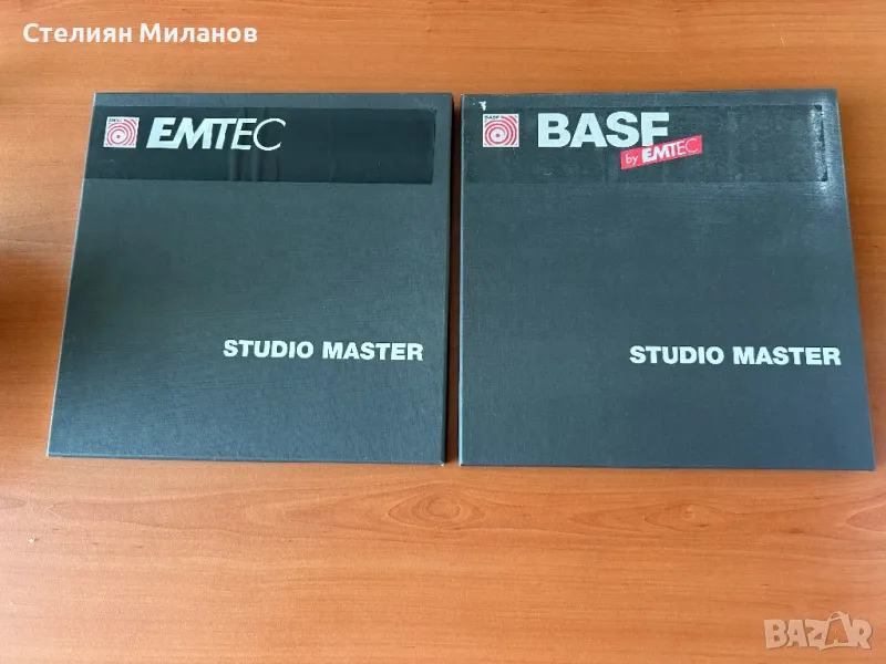 Нова лента BASF EMTEC  468 studio Master Analougue  1/4” 2400 ft on 10.5”върху метална ролка! , снимка 1