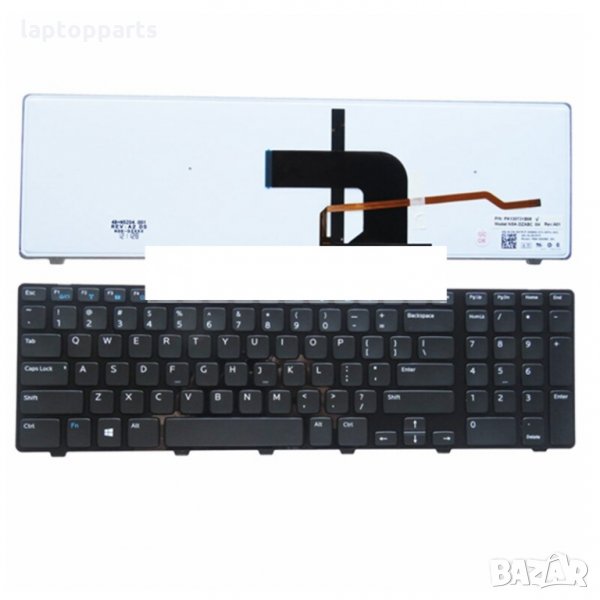 Клавиатура за Dell Inspiron 5721 с подсветка, снимка 1