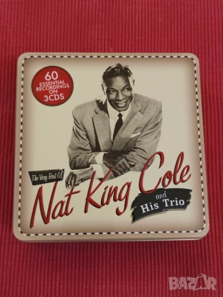 Nat King Cole, сет от три CD в ламаринена кутия. , снимка 1