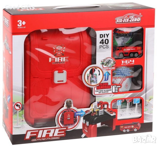 Пожарникарски комплект в раница, снимка 1