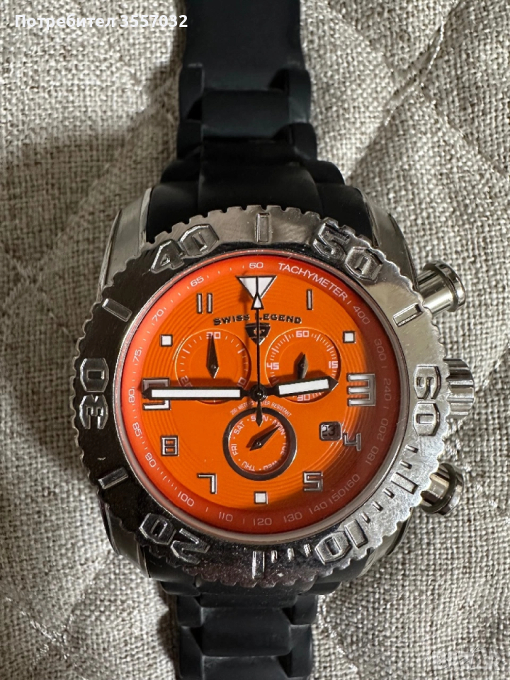 Часовник Swiss Legend Commander Chronograph, снимка 1
