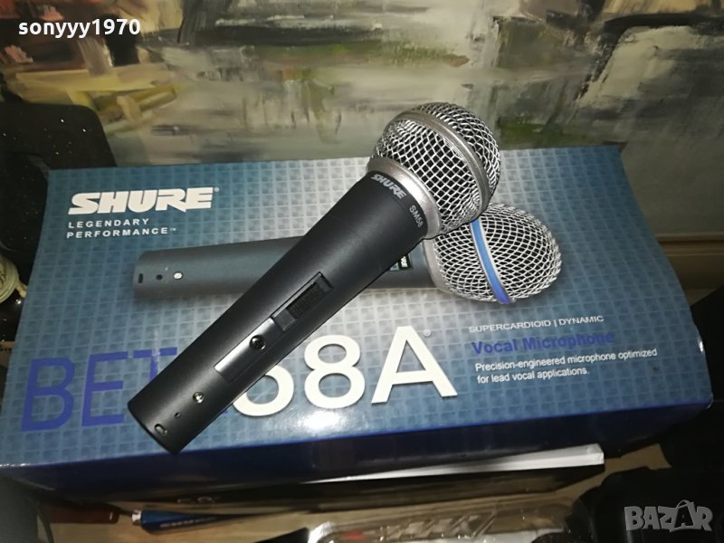 shure sm58-КОМПЛЕКТ, снимка 1