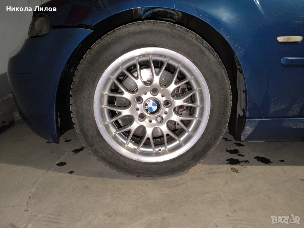 Джанти с гуми за БМВ "рондел" 16", снимка 1