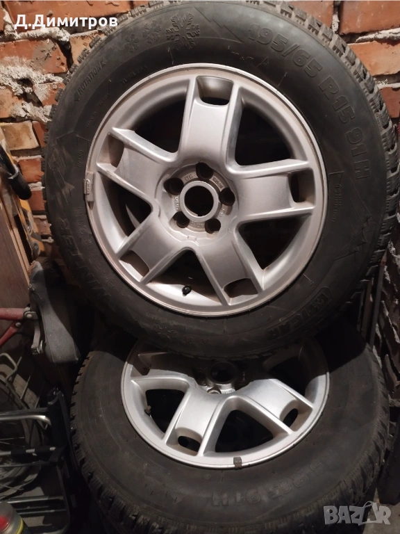 Продавам зимни гуми с джанти , снимка 1