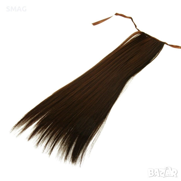 Хелоуин / Halloween аксесоар конска опашка дълга кафява_1150430, снимка 1
