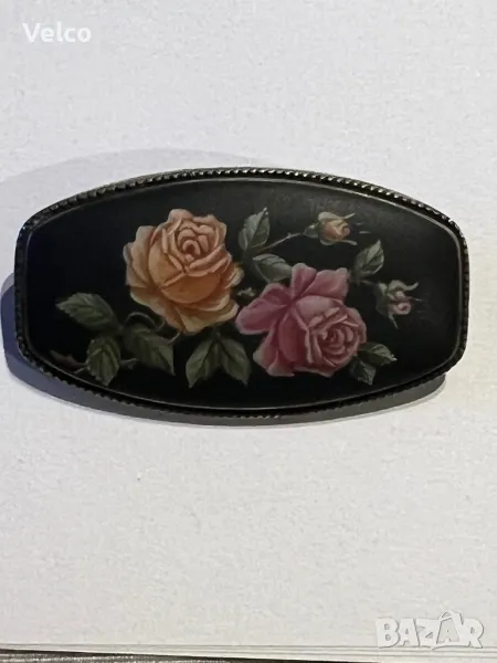 сребърна брошка, снимка 1