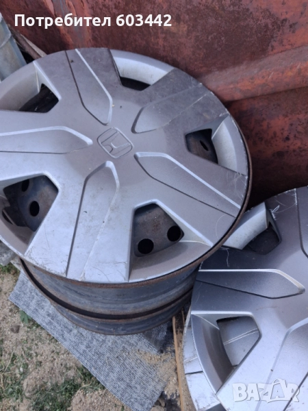 Железни джанти за хонда 5×114.3 , снимка 1