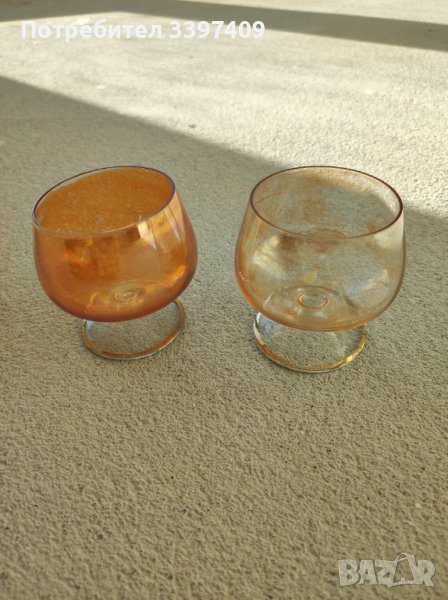 Антикварни чаши за коняк , снимка 1