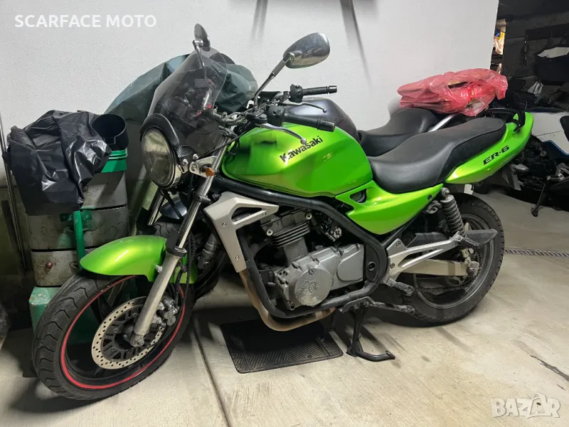 Продавам Kawasaki ER5 регистриран Бартер, снимка 1