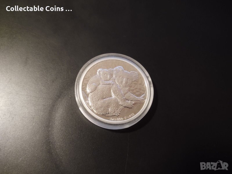 колекционерска сребърна монета koala 2007 2008 2009, снимка 1