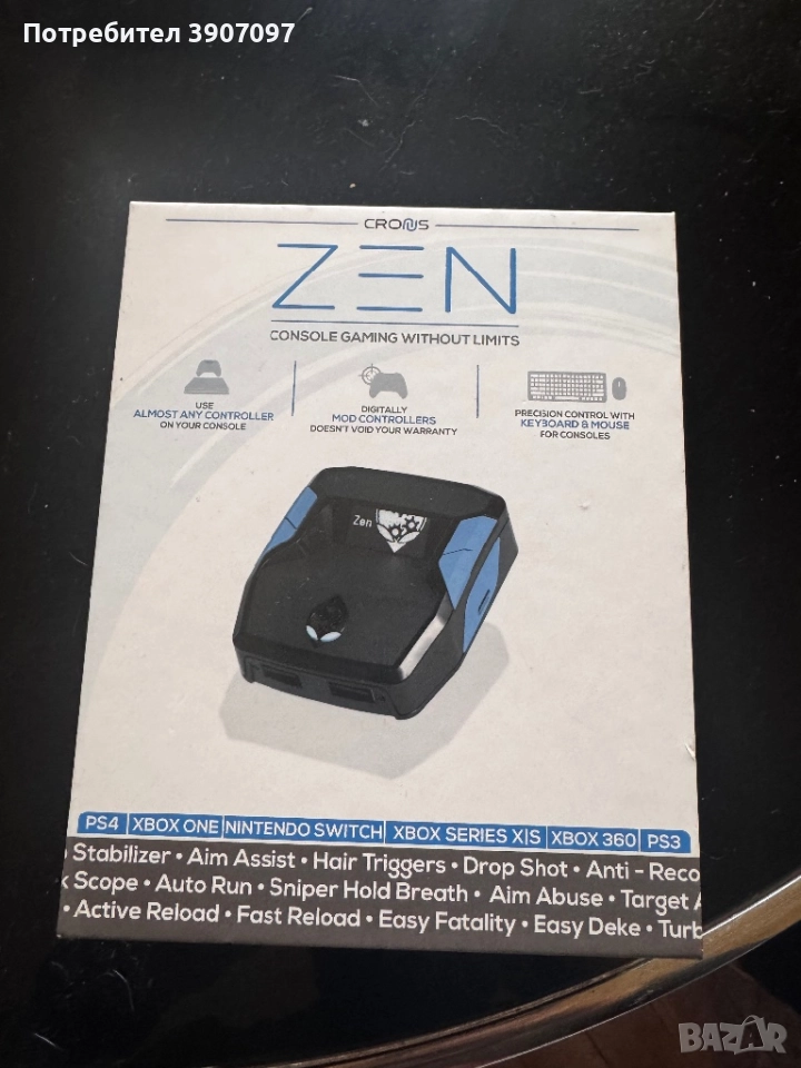 Crons Zen гейминг устройство, снимка 1