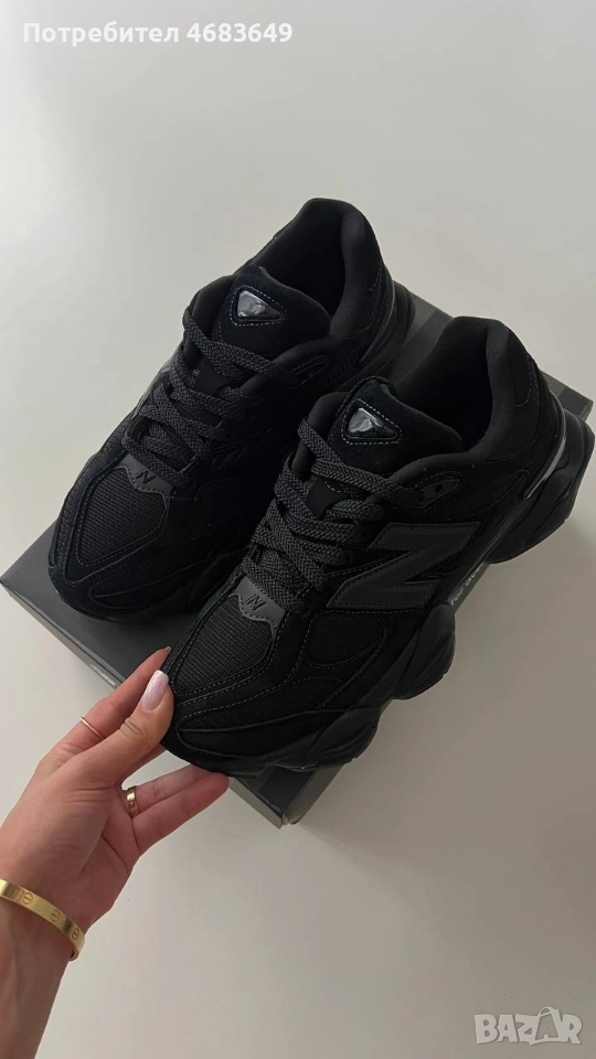 New Balance 9060 Black, снимка 1