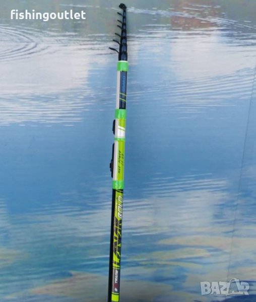 Много лек телескоп за плувка на къса сглобка 2.10 до 3.50мт, снимка 1