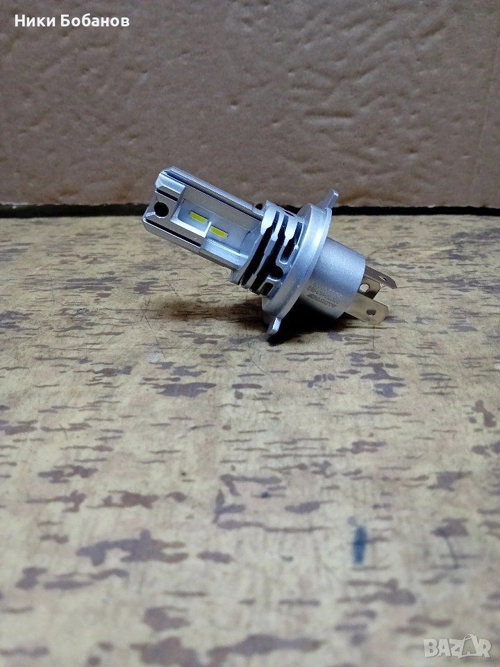 Лед крушка H4, 22W, 6000K , снимка 1