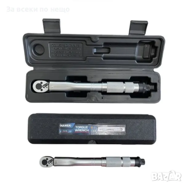 Динамометричен ключ 1/4'' 5 - 25 Nm HAWEK, снимка 1
