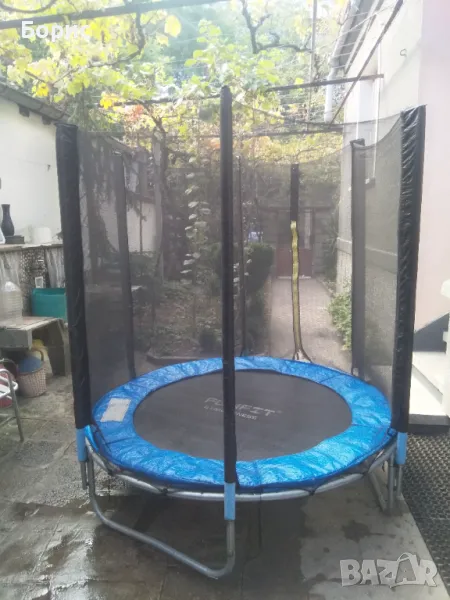 Продавам детски батут с мрежа, снимка 1