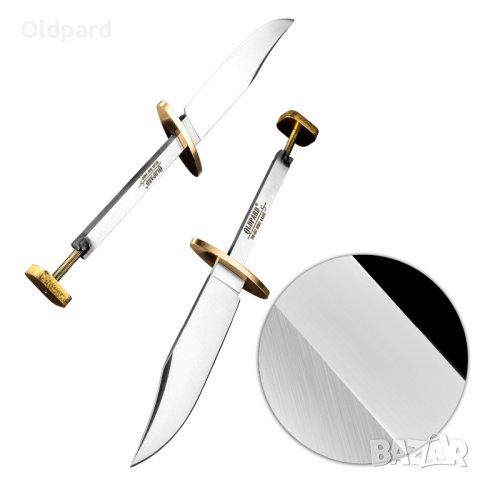 Висококачествено острие 440C за монтиране на нож + гарда и накрайник, снимка 4 - Ножове - 40194899