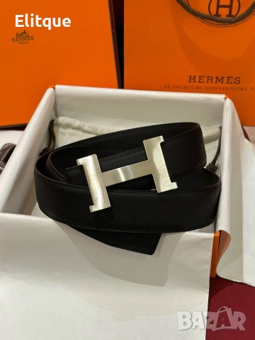 колани от естествена кожа в кутия hermes , снимка 10 - Колани - 53216900