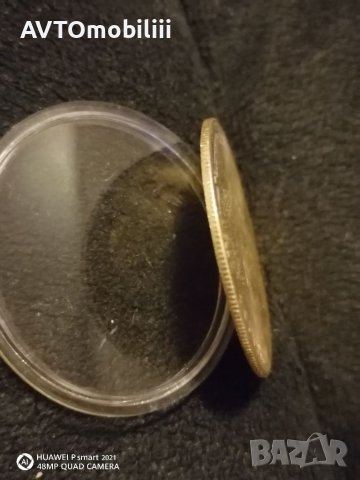 Позлатена монета 4 Дуката 1874 г Австрииск империя, снимка 3 - Нумизматика и бонистика - 40501233