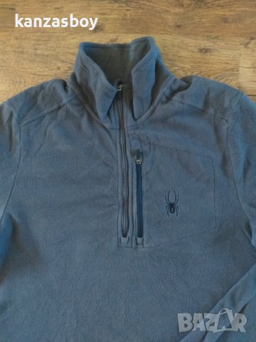 SPYDER TRANSPORT 1/4 Zip Fleece Pullover - поларено мъжко горнище ХЛ , снимка 3 - Спортни дрехи, екипи - 43562747