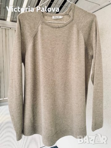 Скъп пуловер/блуза MAERZ MUENCHEN меринос, снимка 3 - Блузи с дълъг ръкав и пуловери - 43343337