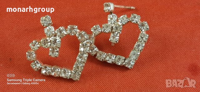 Сребърни обеци , снимка 2 - Обеци - 38193557