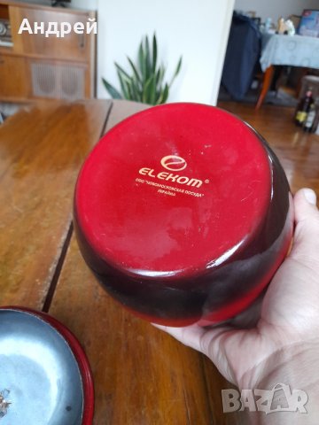 Емайлиран чайник Елеком , снимка 6 - Други ценни предмети - 43156131