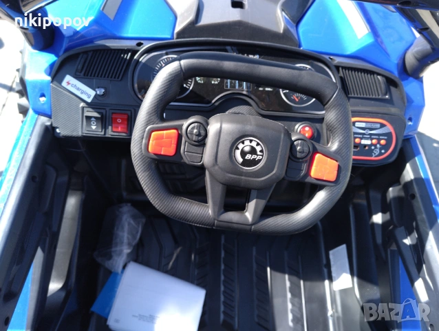 SAFARI двуместен акумулаторен джип JAKARTA 4x4 син, снимка 9 - Детски велосипеди, триколки и коли - 53569401