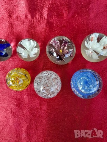 Стари стъклени топки, снимка 5 - Колекции - 36630804